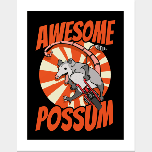 Awesome Possum Posters and Art